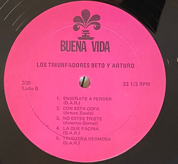 Beto Y Arturo : Los Triunfadores (LP, Album)