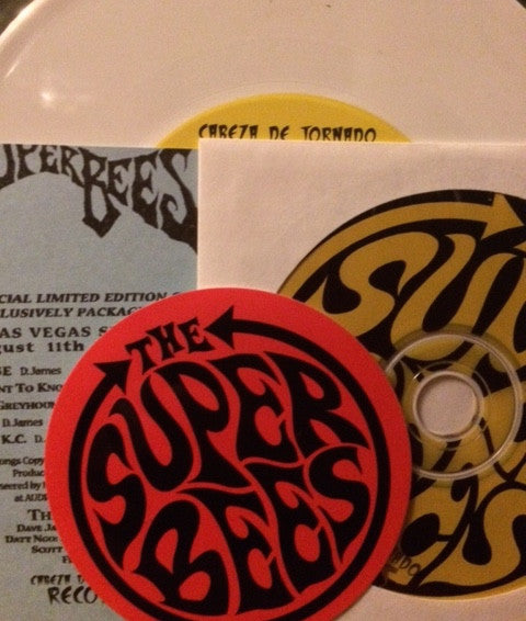 The Superbees : Got This Feeling / Teenage Animal, Las Vegas Shakedown (7", Single, S/Edition, Whi + CD, EP, Ltd)