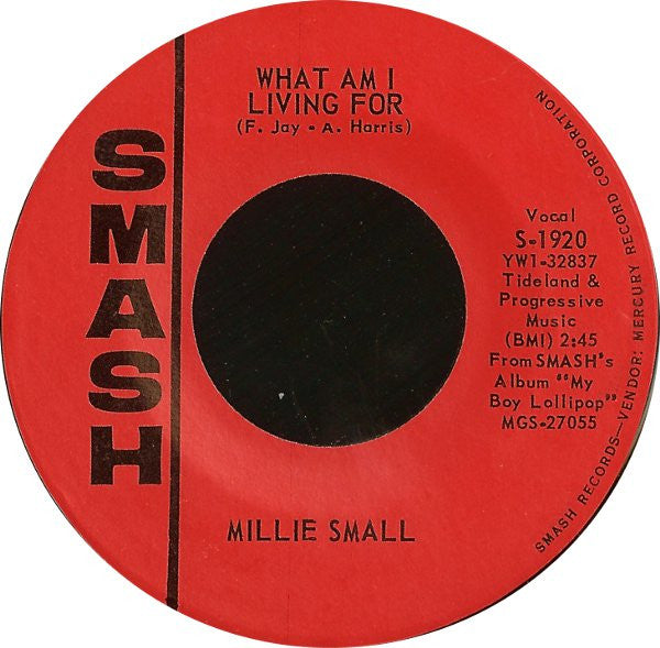 Millie Small : Sweet William (7", Single)