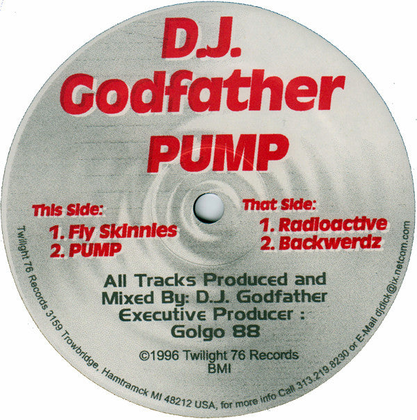 DJ Godfather : Pump (12")