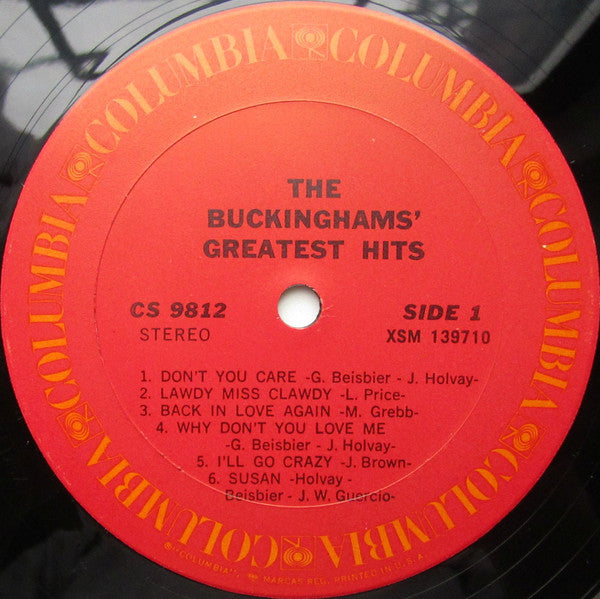 The Buckinghams : Greatest Hits (LP, Comp, Ter)