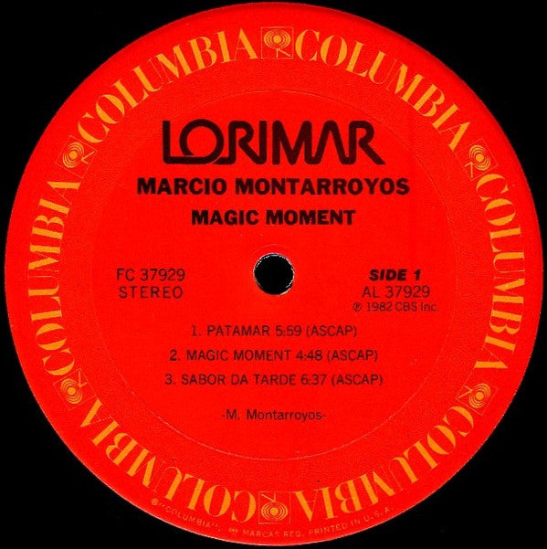 Marcio Montarroyos : Magic Moment (LP, Album)