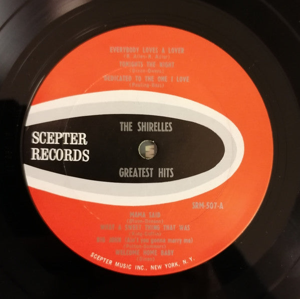 The Shirelles : The Shirelles' Greatest Hits (LP, Comp, Mono)