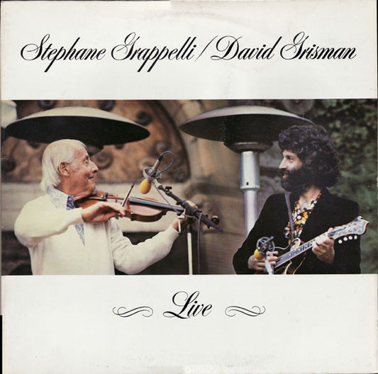 Stephane Grappelli* / David Grisman : Live (LP, Album, Gat)