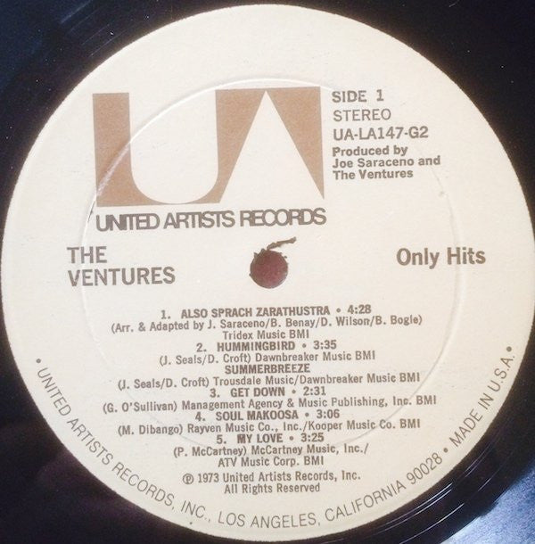 The Ventures : Only Hits! (2xLP, Album)