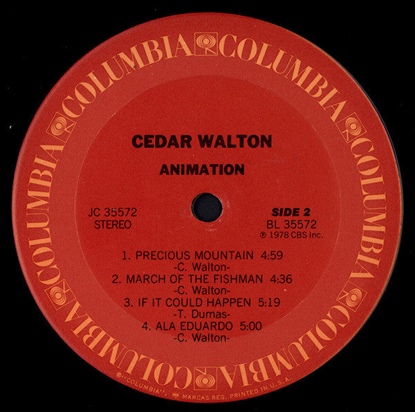 Cedar Walton : Animation (LP, Album, Pit)