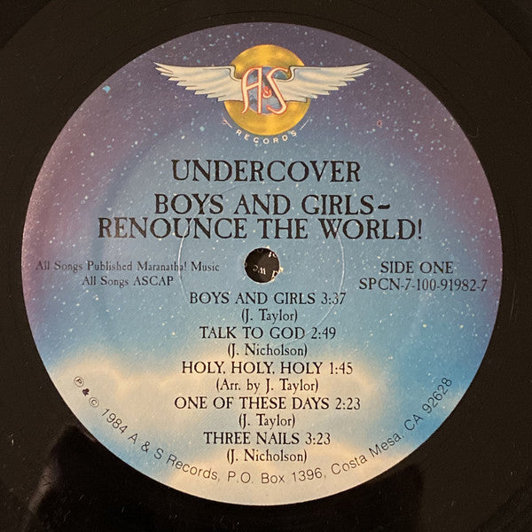 Undercover (3) : Boys And Girls-Renounce The World! (LP, Album)