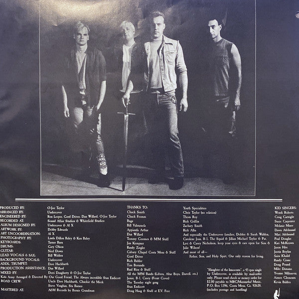 Undercover (3) : Boys And Girls-Renounce The World! (LP, Album)