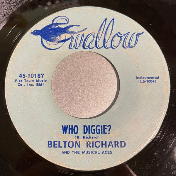 Belton Richard & The Musical Aces : Un Autre Soir D'Ennui / Who Diggie? (7")