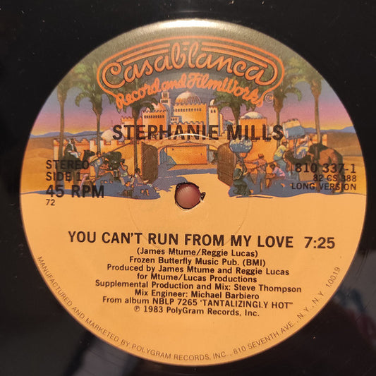 Stephanie Mills : You Can't Run From My Love (12", 72)