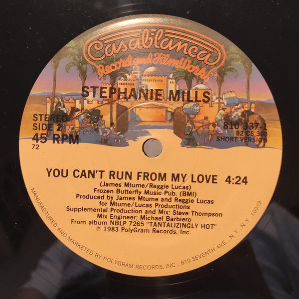 Stephanie Mills : You Can't Run From My Love (12", 72)