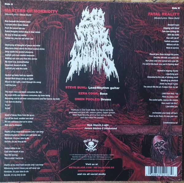 200 Stab Wounds : Masters Of Morbidity (7", Single, Lim)