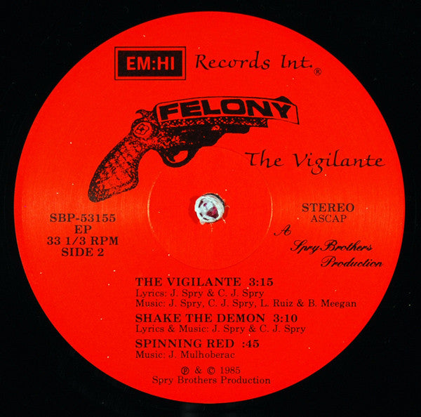 Felony (4) : The Vigilante (LP)