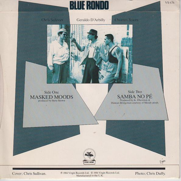 Blue Rondo* : Masked Moods (7", Single)