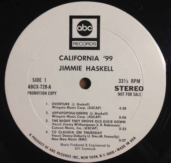 Jimmie Haskell : California '99 (2xLP, Album, Promo)