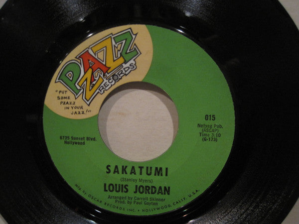 Louis Jordan : Sakatumi / Santa Claus, Santa Claus (7")