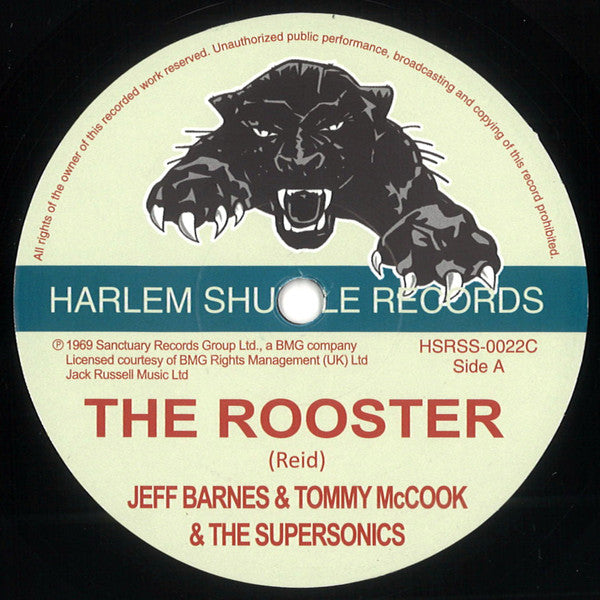 Jeff Barnes (2) & Tommy McCook & The Supersonics : The Rooster (7", Ltd)