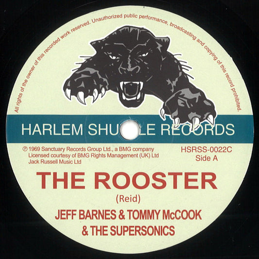 Jeff Barnes (2) & Tommy McCook & The Supersonics : The Rooster (7", Ltd)