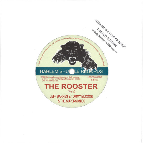 Jeff Barnes (2) & Tommy McCook & The Supersonics : The Rooster (7", Ltd)