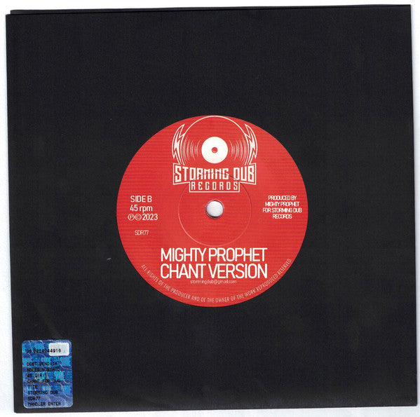 Digistep, Mighty Prophet : Chant For Justice (7")