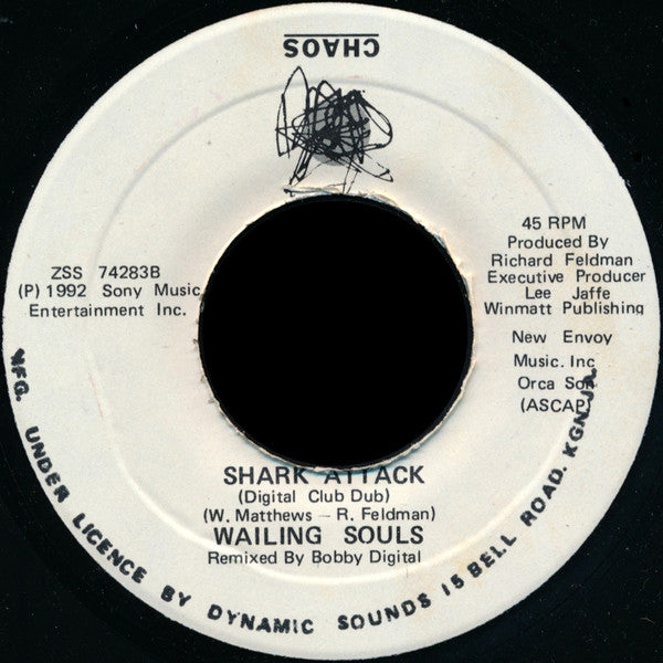 Wailing Souls : Shark Attack (7")