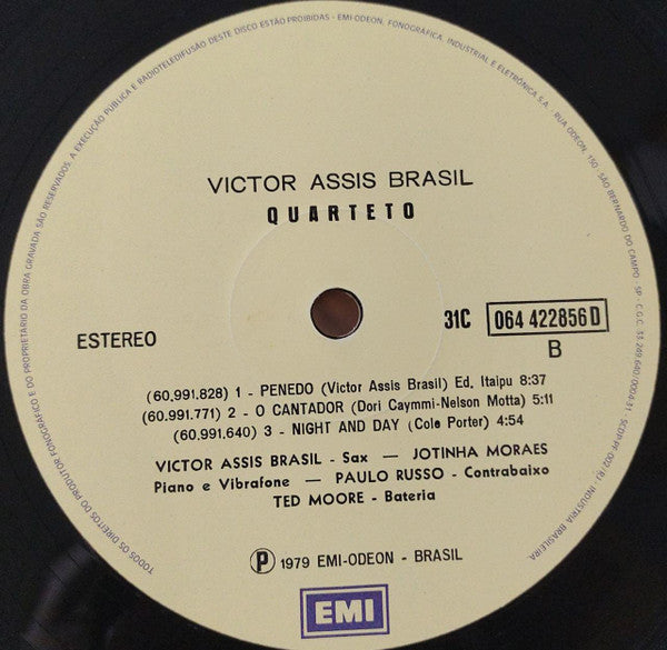 Victor Assis Brasil Quarteto : Pedrinho (LP, Album, RE, Gat)