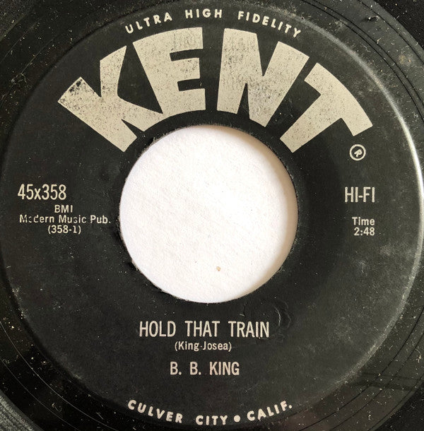 B.B. King : Hold That Train / Understand (7", Single)