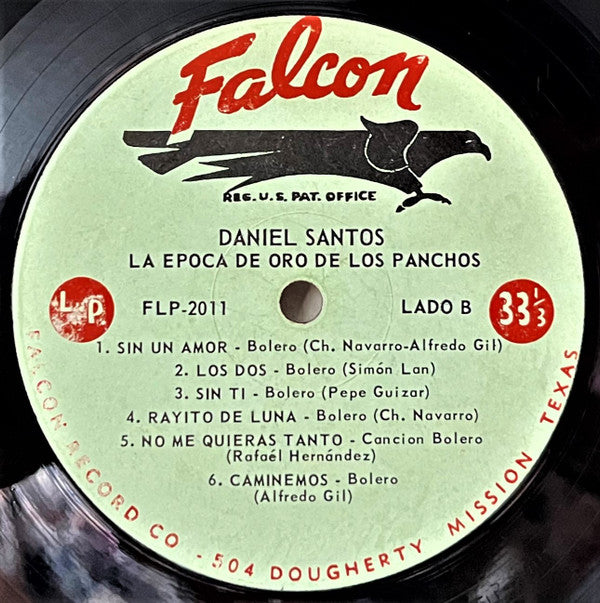 Daniel Santos : La Epoca De Oro De Los Panchos (LP, Album)