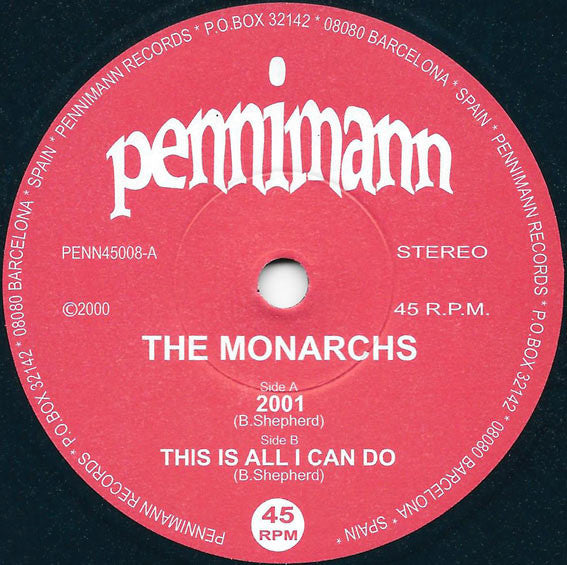 The Monarchs (7) : 2001 (7", Single)