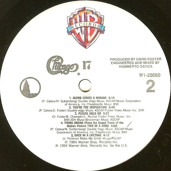 Chicago (2) : Chicago 17 (LP, Album, Club)