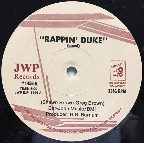 Rappin' Duke : Rappin' Duke (12")