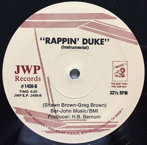 Rappin' Duke : Rappin' Duke (12")