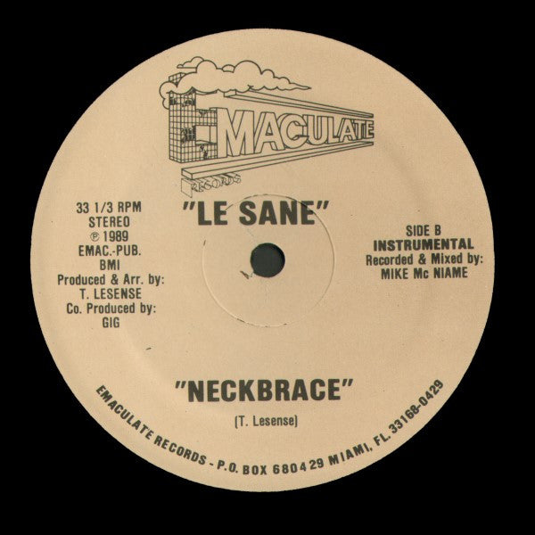 Le Sane : Neckbrace (12")