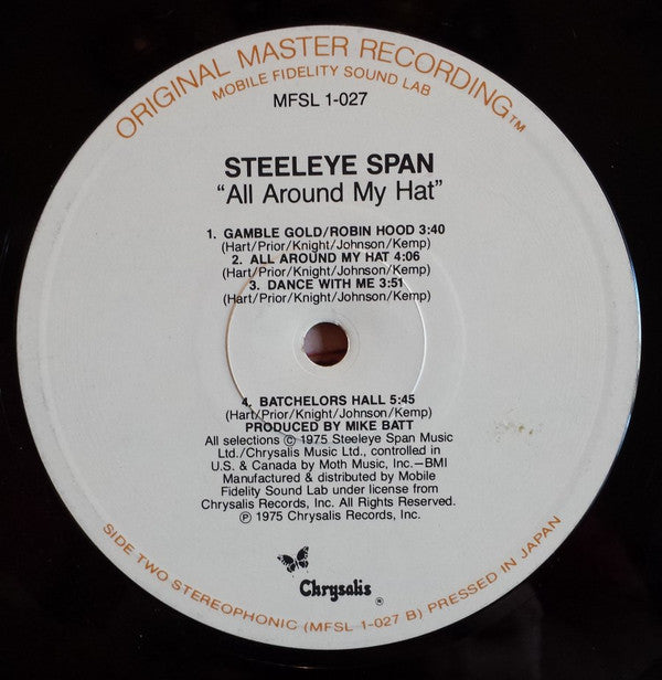 Steeleye Span : All Around My Hat (LP, Album, Ltd, RE, RM)