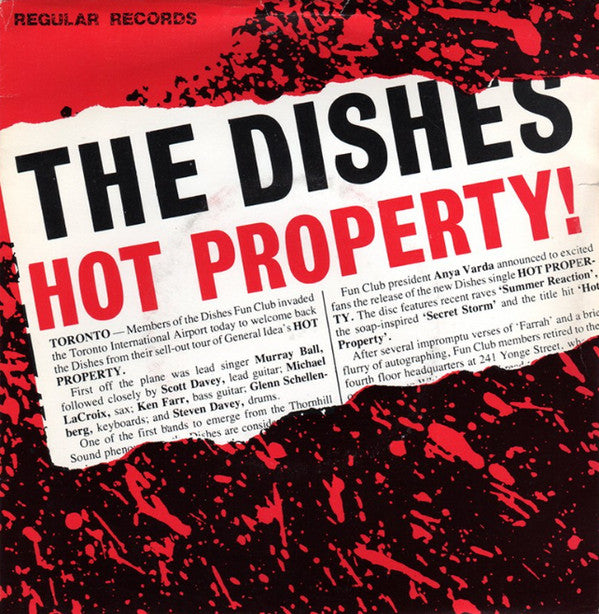 The Dishes : Hot Property! (7")