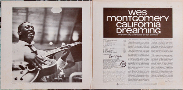 Wes Montgomery : California Dreaming (LP, Album)