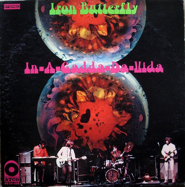 Iron Butterfly : In-A-Gadda-Da-Vida (LP, Album, RP, MO )