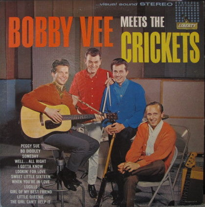 Bobby Vee and The Crickets (2) : Bobby Vee Meets The Crickets (LP, Album)