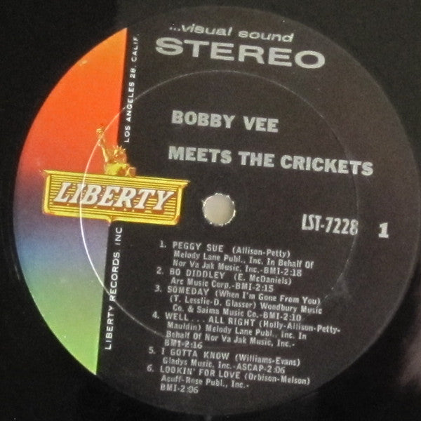 Bobby Vee and The Crickets (2) : Bobby Vee Meets The Crickets (LP, Album)