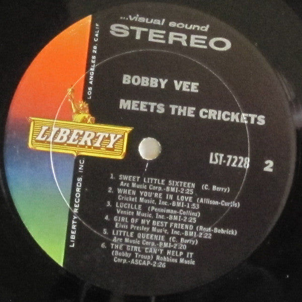 Bobby Vee and The Crickets (2) : Bobby Vee Meets The Crickets (LP, Album)