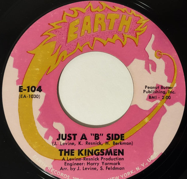 The Kingsmen : Feed Me (7", Styrene)