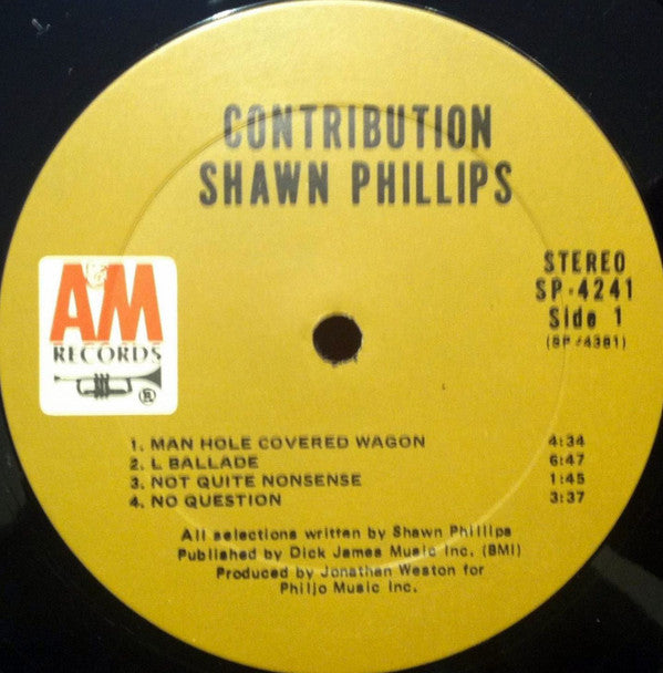 Shawn Phillips (2) : Contribution (LP, Album, Ter)