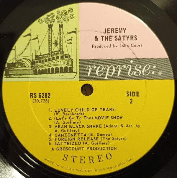 Jeremy & The Satyrs : Jeremy & The Satyrs (LP, Album)