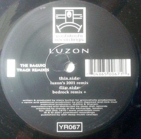 Luzon : The Baguio Track (Remixes) (2x12")