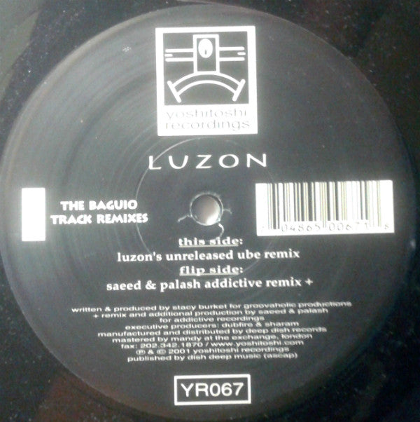 Luzon : The Baguio Track (Remixes) (2x12")