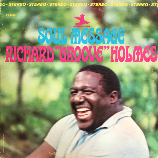 Richard "Groove" Holmes : Soul Message (LP, Album)