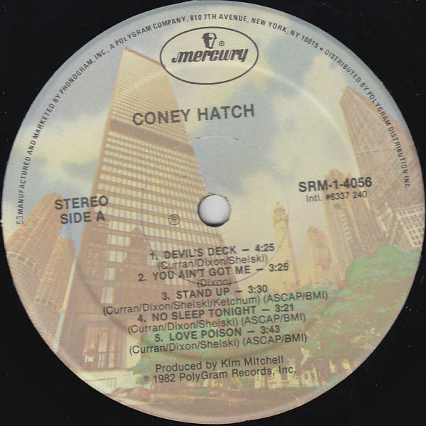 Coney Hatch : Coney Hatch (LP, Album, HRM)