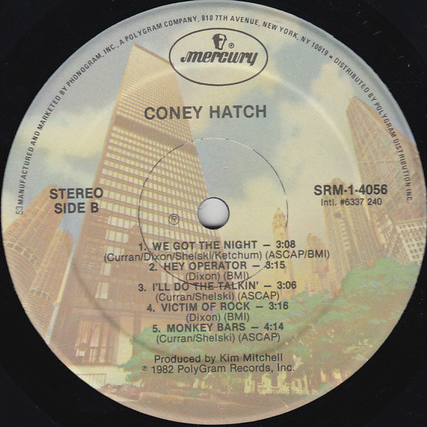 Coney Hatch : Coney Hatch (LP, Album, HRM)