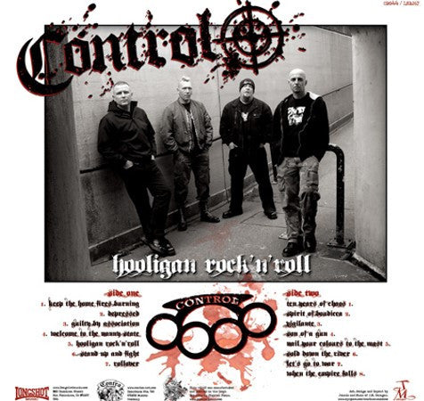 Control (14) : Hooligan Rock 'n' Roll (LP, Album, Red)