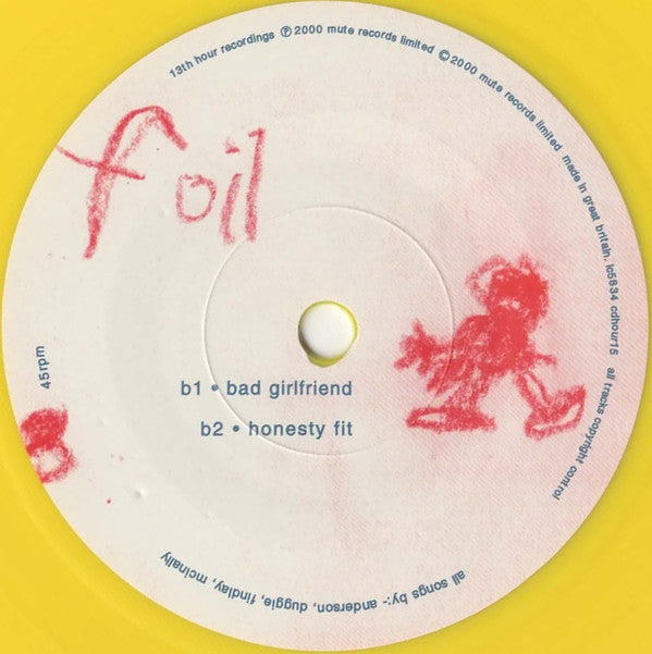 Foil : Superhero No. 1 (7", Single, Ltd, yel)